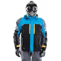 Мембранная куртка QUAD PRO ELECTRIC BLUE-GREY 2020