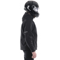 Мототолстовка DF Urban Black с защитой