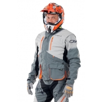 Куртка Эндуро Freeride DF Grey-Orange Куртка Эндуро Freeride DF Grey-Orange