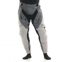 Брюки Эндуро Freeride DF Grey-Orange 2022 (Короткие)