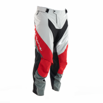 Брюки Эндуро Freeride DF Grey-Red 2022 (Короткие)