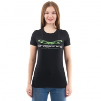 Футболка с принтом DF цвет черный (W) Футболка с принтом DF цвет черный (W)