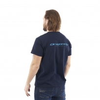 Футболка с принтом Snow Man цвет синий