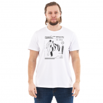 Футболка с принтом Snow Сyborg. M