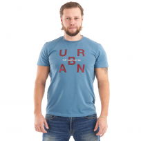 Футболка с принтом. Summer. U - collection. Gray. M