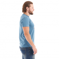 Футболка с принтом Summer. URBAN collection. Blue-Gray. Man