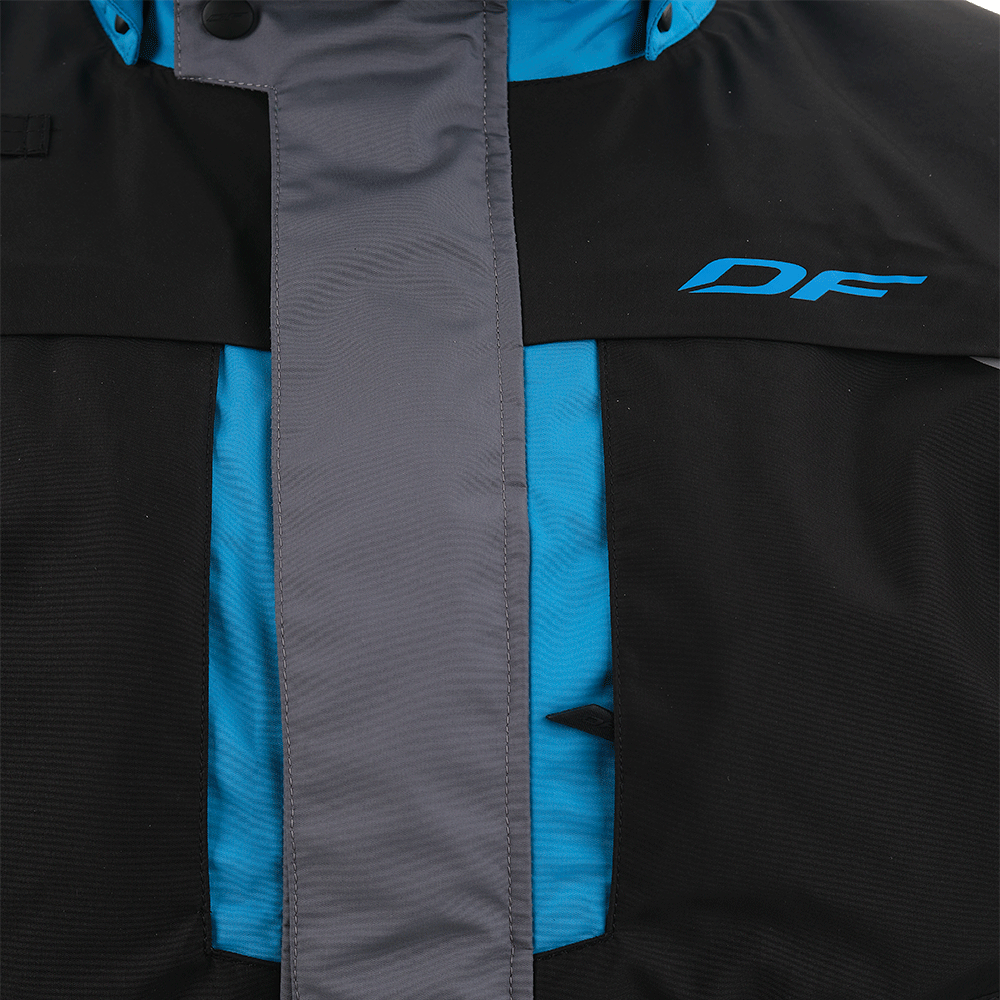 Мембранная куртка QUAD PRO BLACK-BLUE 2021