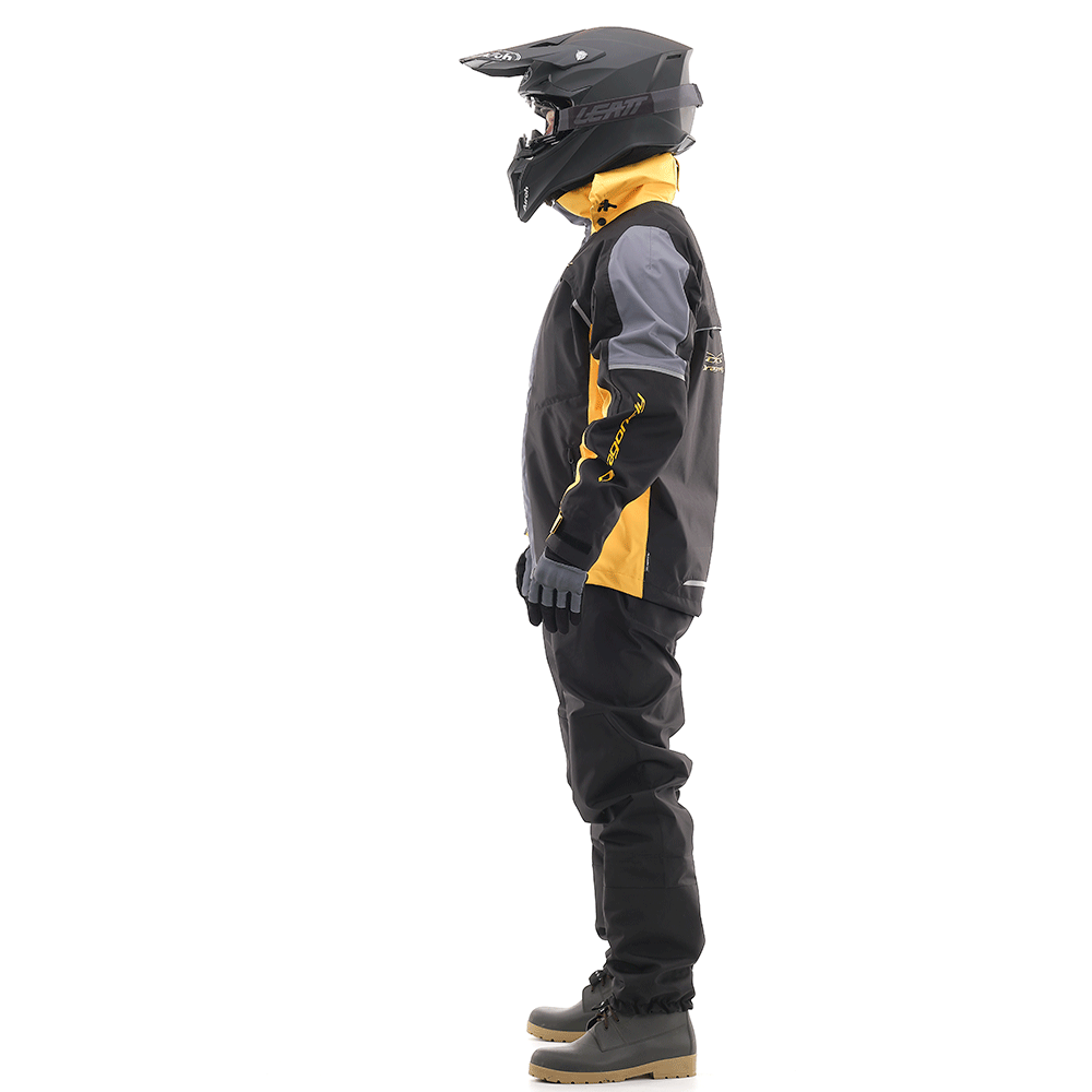 Мембранная куртка QUAD PRO BLACK-YELLOW 2021