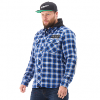 Моторубашка STREETFIGHTER Blue с защитой 2022