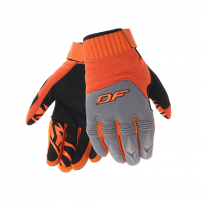 Перчатки ENDURO Gray-Orange-Black Перчатки ENDURO Gray-Orange-Black