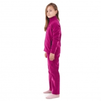 Детский флисовый костюм Purple Black Детский флисовый костюм Purple Black