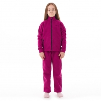 Подростковый флисовый костюм Purple Black Подростковый флисовый костюм Purple Black