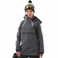 Куртка-анорак сноубордическая DF UKTUS Woman Graphite Melange