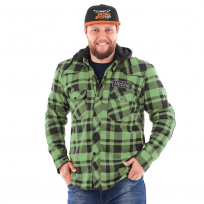 Моторубашка STREETFIGHTER Green с защитой 2023