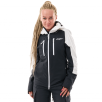 Куртка горнолыжная утепленная GRAVITY Woman White Snow - Black