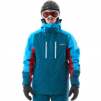 Куртка горнолыжная утепленная GRAVITY Man Dark Blue - Сherry