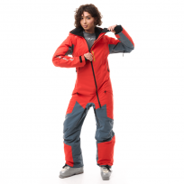 Комбинезон GRAVITY 2.0 Woman Red - Grey