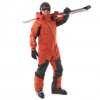 Комбинезон GRAVITY 2.0 Man Brown - Black