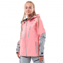 Куртка FREERIDE PRO Woman Flamingo Pink - Grey