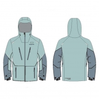 Куртка FREERIDE PRO Woman Blue Sky - Steel Вlue