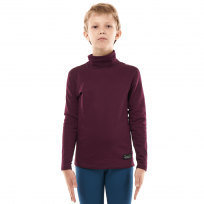 Термокофта зимняя с высоким воротом Teenager Bordo
