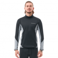 Термокофта зимняя с высоким воротом Man Black - Grey