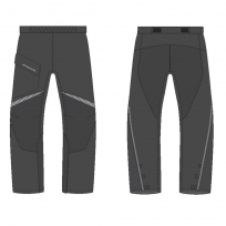 Штаны - дождевик EVO Man Grey (мембрана)