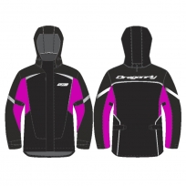 Куртка - дождевик EVO Woman Black - Pink (мембрана)