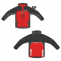 Мембранная куртка QUAD PRO Man Red - Black - Grey