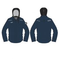 Моторубашка STREETFIGHTER Man Dark Blue с защитой