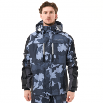 Мембранная куртка QUAD PRO Man Dark Camo - Black