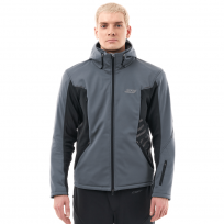 Мототолстовка DF URBAN Man Grey с защитой