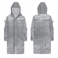 Плащ дождевой CITIZEN Woman Light Grey