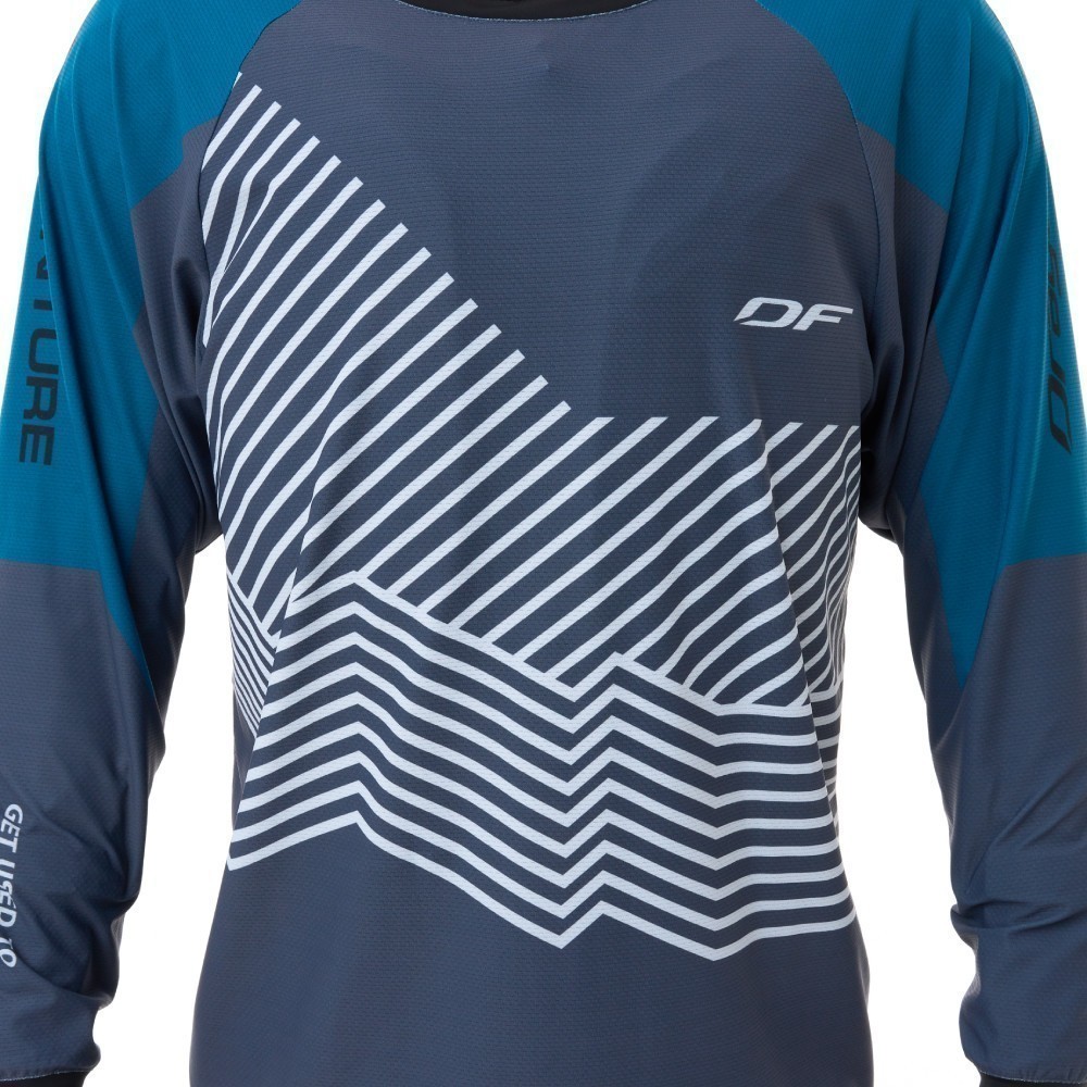 Джерси QUAD DIRT Man Grey - Arctic Джерси QUAD DIRT Man Grey - Arctic