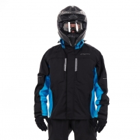 Мембранная куртка QUAD PRO Black - Blue 2023 Мембранная куртка QUAD PRO Black - Blue 2023