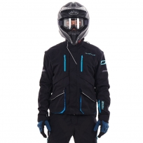 Куртка Эндуро FREERIDE DF Black - Blue 2023