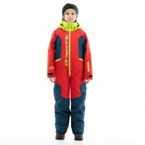 Зимний утепленный комбинезон GRAVITY for Teen Red - Dark Ocean 2024