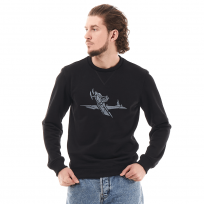Свитшот DF SNOWMAN Black Свитшот DF SNOWMAN Black