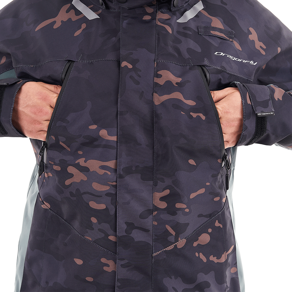Мембранная куртка QUAD 2.0 CAMO-Gray