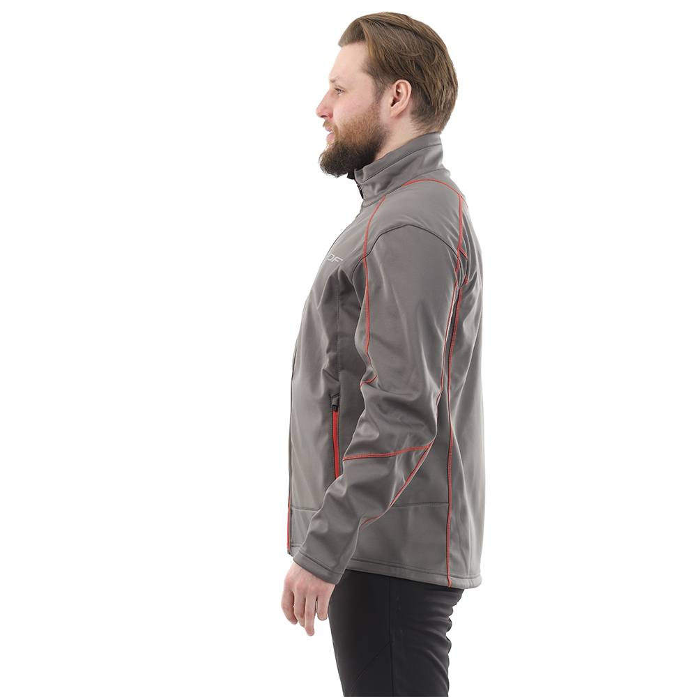 Куртка Explorer Grey-Red мужская, Softshell