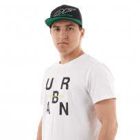 Бейсболка Modern DF Black-Green (Прямой козырек)