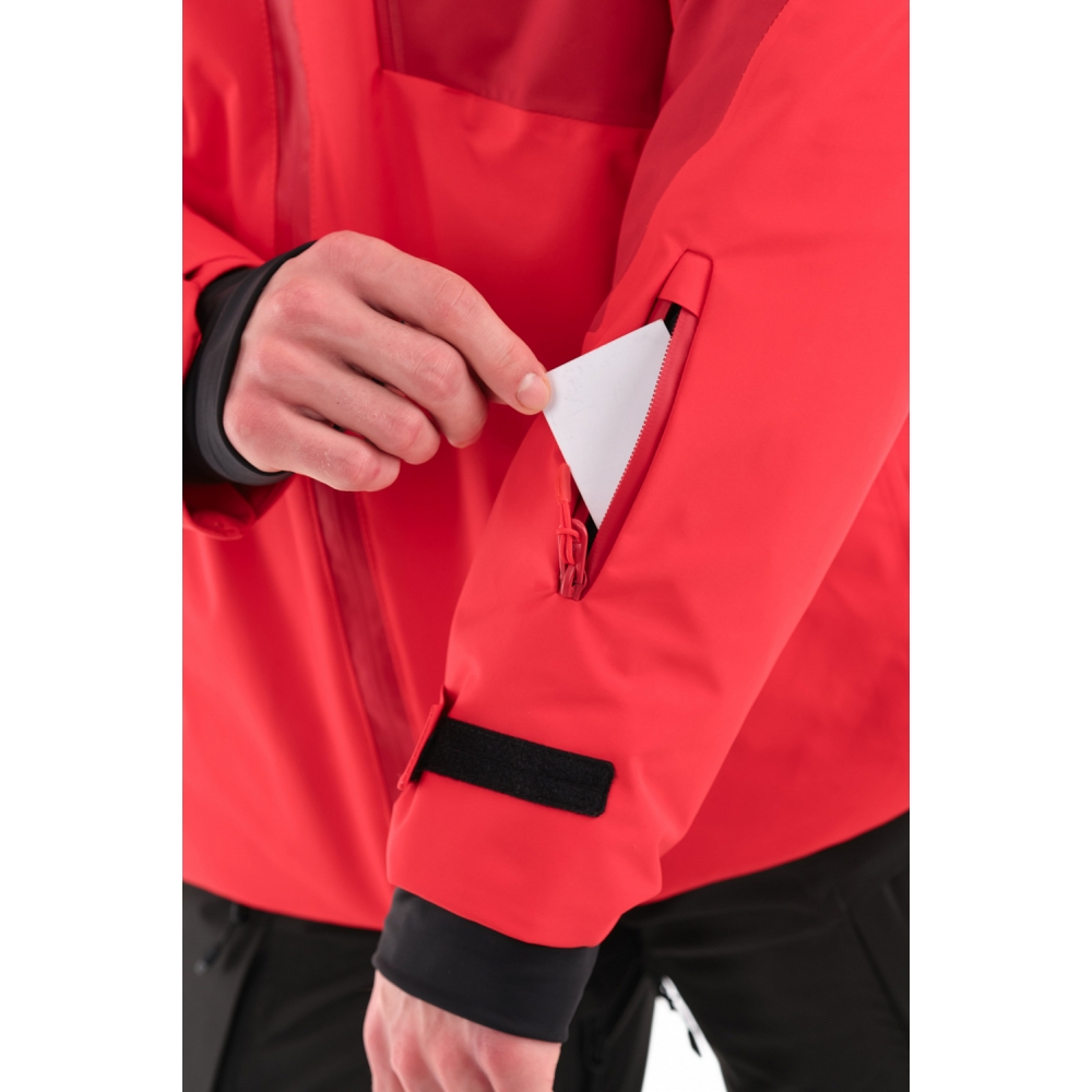 Куртка горнолыжная утепленная Gravity Premium MAN Maroon-Red