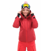 Куртка горнолыжная утепленная Gravity Premium WOMAN Maroon-Red