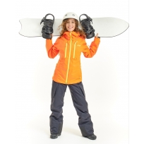 Куртка горнолыжная утепленная Gravity Premium Woman Orange-Yellow 2023 Куртка горнолыжная утепленная Gravity Premium Woman Orange-Yellow 2023