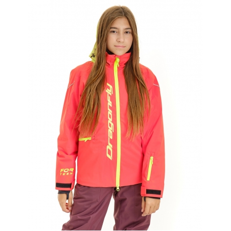 Куртка утепленная Gravity TEENAGER Red - Yellow 2023