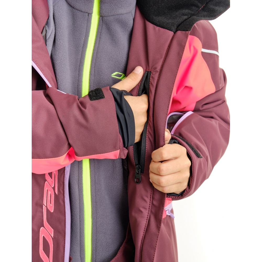 Куртка утепленная Gravity TEENAGER. Purple - Brown 2023