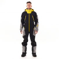 Комбинезон EXTREME 2.0 Man Black - Yellow - Grey 2024 Утепленный (100)