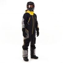 Комбинезон EXTREME 2.0 Man Black - Yellow - Grey 2024 Утепленный (100)