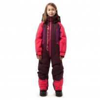 Зимний утепленный комбинезон DF Junior. Gravity Purple - Brown 2023 Зимний утепленный комбинезон DF Junior. Gravity Purple - Brown 2023