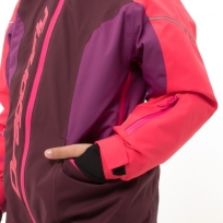 Зимний утепленный комбинезон DF Junior. Gravity Purple - Brown 2023 Зимний утепленный комбинезон DF Junior. Gravity Purple - Brown 2023